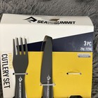 Sea To Summit Frontier Cutlery Set Missing Spoon Aluminum Camping 