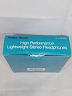 Vintage Radio Shack Nova-45 Stereo Headphones With Box And Papers 33-1021 B