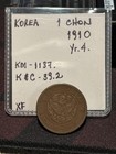 Korea 1 Chon 1910  Year 4  Km-1137 K c-39 2  Nice Xf Example  A4