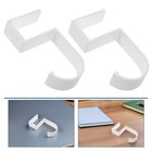 5 Pcs Handbag Stand Hook Portable Holder Backpack Hanger For Desk