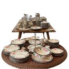 Vintage Franciscan Desert Rose 178 Piece Collection Made In California U s a