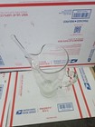 Vintage Bar Glass Martini Pitcher With Glass Stirrer 