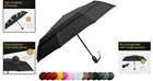 Compact 42   Windproof Travel Umbrella - Auto Open close For Ultimate Protection