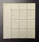 Mauritius 1938 Kgvi 2c Sc 211  Sg 252 Olive-gray Mint Corner Block Of 9 Mnh 