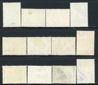 Gold Coast 130-41 Sg135-46 Used 1948 Kgvi Definitive Set Of 12 Cv 52