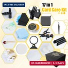 Card Care Clean Kit 17-in-1 Card Cleaning And Polishing Restoration Kit  Trading