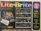 Brand New Lite-brite Magic Screen Bonus Set Ultimate Deluxe Toy W 350 Pegs