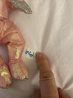 Vintage 1997 Intel Pentium Ii Mmx 8  Bunny People Doll Pink Colored Logo