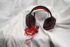 Logitech G230 Stereo Gaming Headset W Microphone Pc Xbox Ps4 - Black red  Tested