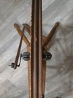 Vintage Antique Wooden Spinning Wheel With The Letters Fo Stamped In Rear 