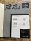 Folk Rock  Top Recorded Hits Piano  Guitar And Chords Sheet Music Song Book