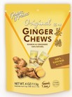 Pack Of 2 - Prince Of Peace Ginger Chews Candy Original  Natural  4oz 
