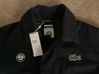 New Rare Lacoste    Roland Garros Official Men   s Navy Blue Windbreaker Us Xl Fr 6