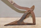 Antique Rare Small Adjustable Single Bottom Plow Collectible Garden Cultivator