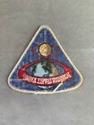 Vintage Nasa Mission Patch Apollo 8 Borman Lovell Anders Embroidered Cloth Back