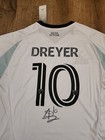 Anders Dreyer Signed White Jersey Sdfc Autographed Auto San Diego Fc Mls Soccer