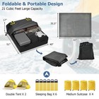 21 Cu ft Car Roof Bag 100  Waterproof Roof Top Luggage Bag For All Vehicles