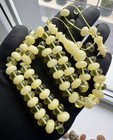 Natural Baltic Amber 42g Islamic Prayer Rosary Tablet 66 Beads Tasbih Misbaha