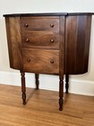 Rare Original And Mint Condition Antique Martha Washington Sewing Cabinet