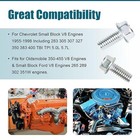 Oil Pan Bolt Kit Fit For 1955-1998 Small Block V8 Engines 265 283 305 307 3