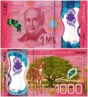 Costa Rica 1000-5000 Colones 3 Pieces Set  2018-2019  P-280-282  Unc  Polymer