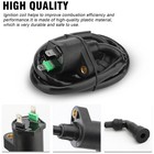 Nibbi Ignition Coil For Suzuki 80 Lt80 Lt-f230 Quad Sport Runner 1996-2006 Atv