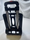 Folding Luggage Cart Dolly 10x10x19 Telescope Handle Compact Black