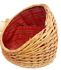 Super Stylish Vintage Wicker Bed For Plush Toy Dog Or Similar--great Design 