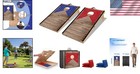 Lightweight Cornhole Board Game Set - Fun For Camping  Bbqs   Family Gatherings