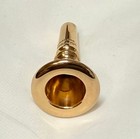 10-20s Besson 18 Prototype Cornet Mthp Gold Plate  620 Deep 24 Throat Wide Rim