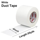 White Duct Tape Wide Roll Industrial Grade 4 Inches X 55 Yards 164 Ft 9 Mil He