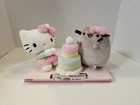 Gund Hello Kitty X Pusheen Best Friend Collector Birthday Plush Set New In Bag