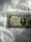1929  20 Federal Reserve Bank Of New York National Currency 