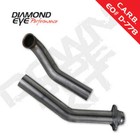 Diamond Eye  162004 Kit 3in Dwnp Ss Fits Ford 7 3l 94-97