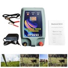 Electric Fence Energizer Portable Controller For Livestock Poultry Garden