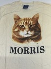 Vintage 1980s Morris The Cat 9 Lives Made In Usa 80s Tee Shirt M