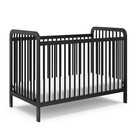 Cunas Para Bebes Convertible Cama Para Ni  os Marco Cambiador Baby Crib Black