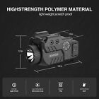 Solofish 800 Lumen Rechargeable Tactical Flashlight For Pistol Handgun Picatinny