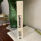How To Use Your Food Processor Cuisinart Dlc-10 Series-7cup  New Sealed Vhs Tape