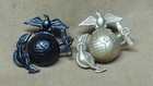 Wwi Reproduction Usmc Eagle  Globe And Anchor Hat Insignia Variation   3