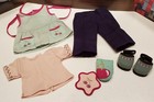 Authentic American Girl Jly 2002 Weekend Baking Outfit  Accessories   Box  1074 