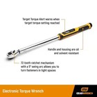 New  Gearwrench 1 2  Drive Electronic digital Torque Wrench 25-250 Ft-lbs 85077