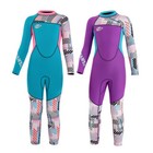 Kids Wetsuit Girls 2 5mm Neoprene Thermal Swimsuit For Diving Scuba Snorkeling