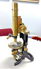 J  Swift And Son Antique Brass Petrological  polarizing  Microscope