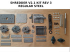 Shredder V2 1 Regular Steel Kit High Quality  shred Plastic And Aluminum  Etc 