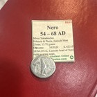 Nero Silver Tetradrachm Ancient Coin  Antioch Mint  54-68 Ad