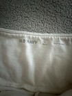 Old Navy Girl   s Athletic Skort White Solid Pull-on Short Activewear Size L