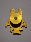 Vintage American Airlines Aa Eagle Screw Back  Pilot Hat Badge 1950 s