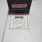 Simpson Helmets Mini Greg Moore Motorcycle Helmet Signature Edition