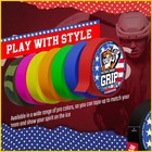 Hockey Tape Orange Grip 2 Roll Athletic Sports 1 Inch X 20 Yards  